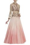 Buy_Neha Mehta Couture_Pink Embroidered Lehenga Set _at_Aza_Fashions