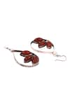 Sangeeta Boochra_Silver Plated Stones Drop Earrings _Online_at_Aza_Fashions