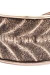 Shop_Sangeeta Boochra_Silver Plated Metal Embossed Cuff_Online_at_Aza_Fashions