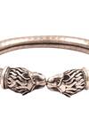 Buy_Sangeeta Boochra_Silver Plated Baroque Design Adjustable Cuff Bracelet _Online_at_Aza_Fashions