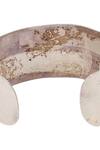 Sangeeta Boochra_Silver Plated Oxidized Handcrafted Cuff _at_Aza_Fashions