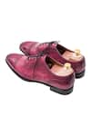 Toramally - Men_Pink European Vegetable Tanned Leather Sole Broque Shoes _Online_at_Aza_Fashions