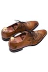 Shop_Toramally - Men_Brown European Vegetable Tanned Leather Sole Inked Oxford Shoes _Online_at_Aza_Fashions