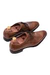 Toramally - Men_Brown Painted Oxford Shoes_Online_at_Aza_Fashions