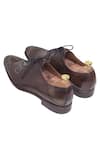 Toramally - Men_Brown European Vegetable Tanned Leather Sole Inked Oxford Shoes _Online_at_Aza_Fashions