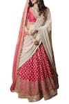 Buy Abhinav Mishra Pink Embroidered Lehenga Set at Aza Fashions Buy_Abhinav Mishra_Pink Embroidered Lehenga Set _at_Aza_Fashions