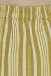 Buy_Anavila_Yellow Cotton Striped Trouser_Online_at_Aza_Fashions