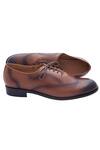 Shop_Nidhi Bhandari_Brown Lace Up Brogues_at_Aza_Fashions