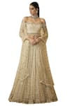 Shop_Tarun Tahiliani_Off White Embroidered Lehenga Set_Online_at_Aza_Fashions