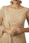 Tarun Tahiliani_Pink Round Embroidered Lehenga Set _at_Aza_Fashions