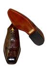 Buy_Artimen_Brown Leather Lace Up Brogues _Online_at_Aza_Fashions
