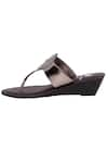 Buy_Sole Fry_Grey Crystal Handcrafted Slip On Sandals _Online_at_Aza_Fashions