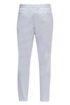 Dhruv Vaish_White Denim Trousers_Online_at_Aza_Fashions