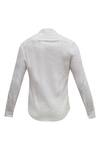 Shop_Dhruv Vaish_Off White Handloom Cotton Shirt For Men_Online_at_Aza_Fashions