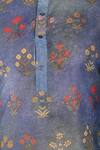 Buy_Pranay Baidya_Blue Chanderi Cotton Silk Printed Kurta_Online_at_Aza_Fashions
