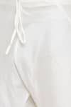 Mayank Modi - Men_Green Cotton Silk Mandarin Collar Kurta Set _at_Aza_Fashions