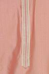Arihant Rai Sinha_Peach Brocade Kurta With Churidar_at_Aza_Fashions