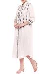 Buy_SO US by Sougatpaul_Off White Satin Printed Midi Dress_Online_at_Aza_Fashions