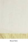 Shop_Anka_Cream Cotton Saree With Running Blouse_Online_at_Aza_Fashions