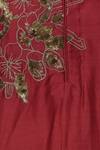 Abhijeet Khanna_Silk Chanderi Embroidered Tunic_at_Aza_Fashions