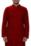 Buy_Smriti by Anju Agarwal_Embroidered Kurta Set_Online_at_Aza_Fashions
