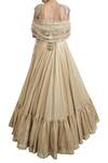 Shop Abhinav Mishra Beige Raw Silk Chanderi Lehenga Set at Aza Fashions Shop_Abhinav Mishra_Beige Raw Silk Chanderi Lehenga Set_at_Aza_Fashions