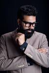 Buy_Cosa Nostraa_Gold Antique Cufflinks_at_Aza_Fashions