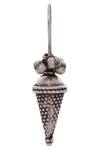 Motifs By Surabhi Didwania_Silver Plated Cone Drop Earrings_Online_at_Aza_Fashions