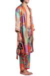 Buy_Shivan & Narresh_Orange Printed Robe_at_Aza_Fashions