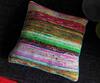 Karmadori_Multi Color Cotton Dhurrie Ekoniva Handwoven Cushion Cover Of 4_Online_at_Aza_Fashions