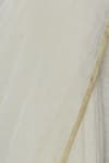 Buy_Anavila_White Handloom Linen Saree_Online_at_Aza_Fashions