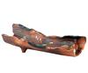 Buy_H2h_Brown Ceramic Tree Bark Platter_at_Aza_Fashions