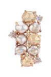 Atelier Mon_Gold Plated Crystals Bead Cluster Studs_Online_at_Aza_Fashions