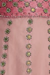 DNU Priyal Prakash_Pink Raw Silk Embellished Lehenga Set_at_Aza_Fashions