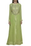 Buy Shyam Narayan Prasad Green Embroidered Anarkali Set Online at Aza Fashions Buy_Shyam Narayan Prasad_Green Embroidered Anarkali Set _Online_at_Aza_Fashions