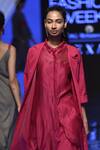 Three_Pink Cotton Jacket_Online_at_Aza_Fashions