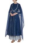 Buy_Devnaagri_Blue Embroidered Anarkali Palazzo Set_at_Aza_Fashions