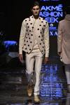 Buy_Kunal Rawal_Off White Babycord Printed Jacket Pant Set_at_Aza_Fashions