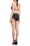 Shop_Shivan & Narresh_Black Italian Jersey Trikini_at_Aza_Fashions