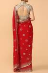 Shop_Tarun Tahiliani_Embroidered Saree With Blouse_at_Aza_Fashions