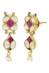 Auraa Trends_Kundan Choker Jewellery Set_Online_at_Aza_Fashions