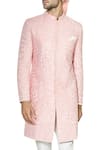 Anita Dongre_Pink Dhruva Sherwani_Online_at_Aza_Fashions