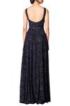 Shop_Rocky Star_Black Georgette Embroidered Gown_at_Aza_Fashions