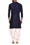 Shop_Arihant Rai Sinha_Blue Silk Kurta Pant Set_at_Aza_Fashions
