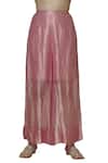 Urvashi Kaur_Pink Tissue Silk Palazzo _Online_at_Aza_Fashions