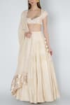 Buy_Masaba_Off White Silk Embroidered Lehenga Set_Online_at_Aza_Fashions