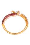 Buy_Tsara_Red Stone Crystal Bracelet_Online_at_Aza_Fashions