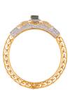 Buy_Tsara_Gold Plated Crystal Bracelet_Online_at_Aza_Fashions