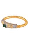 Buy Tsara Gold Plated Crystal Bracelet at Aza Fashions Buy_Tsara_Gold Plated Crystal Bracelet_at_Aza_Fashions