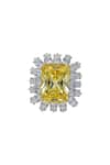 Tsara_Yellow Crystal Ring _Online_at_Aza_Fashions